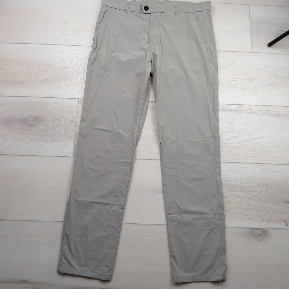 Greyson Montauk Golf Pants Mens 34x34 (Fits 34x32) Khaki Tan Performance Stretch